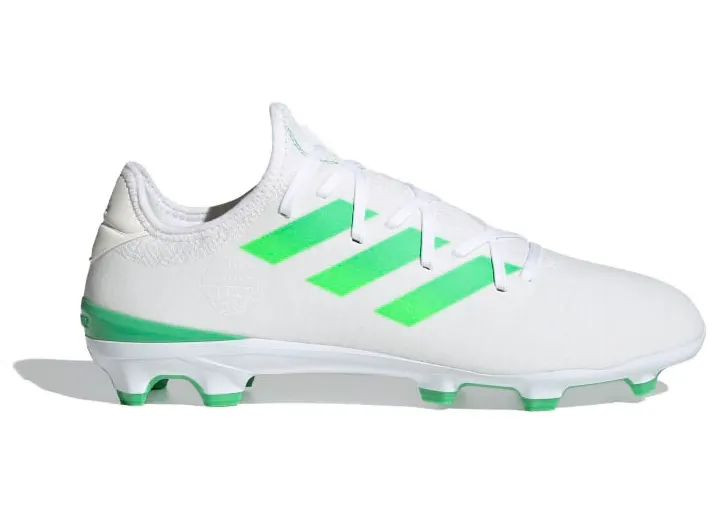 adidas Gamemode Knit FG White Screaming Green | G57880