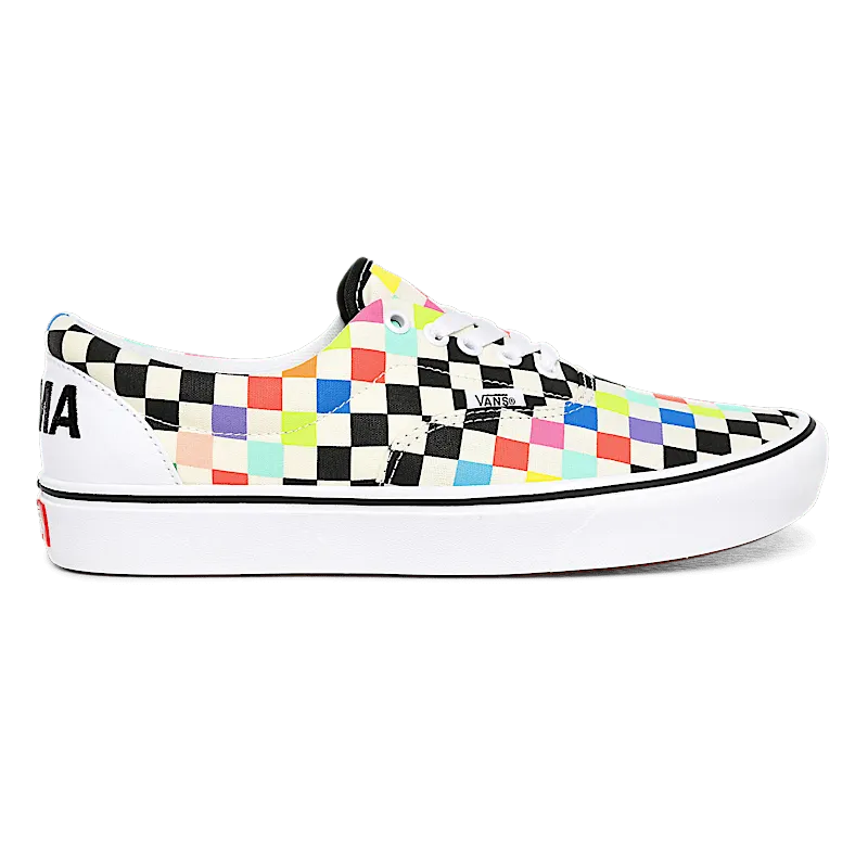 Vans Multicolor MoMA Edition Check ComfyCush Era Sneakers | VN0A3WM91PJ