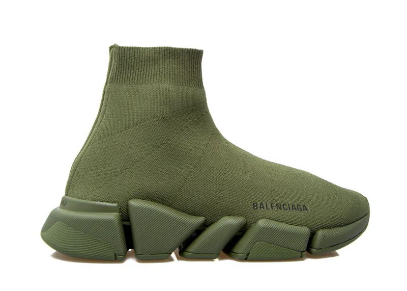 Balenciaga Speed Trainer 2.0 Green | 617239W2DB13300
