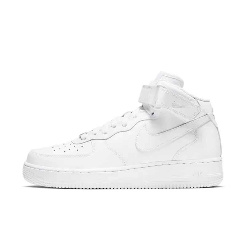Nike Air Force 1 Mid Triple White (W) | DD9625-100