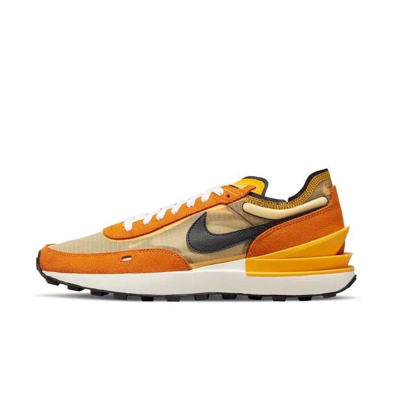 Nike Waffel One SE University Gold / Black / Sunset / Racer Blue | DD8014-700