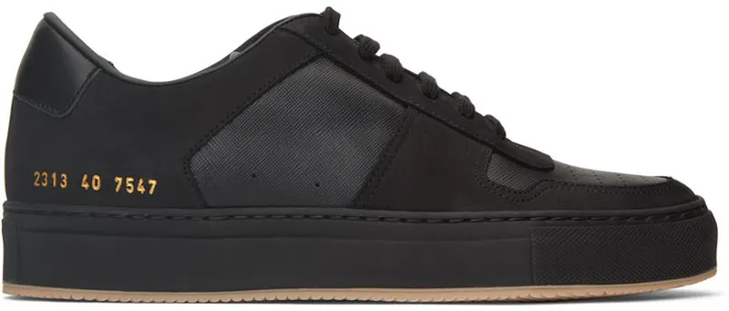 Common Projects Black BBall Low Sneakers | 2313