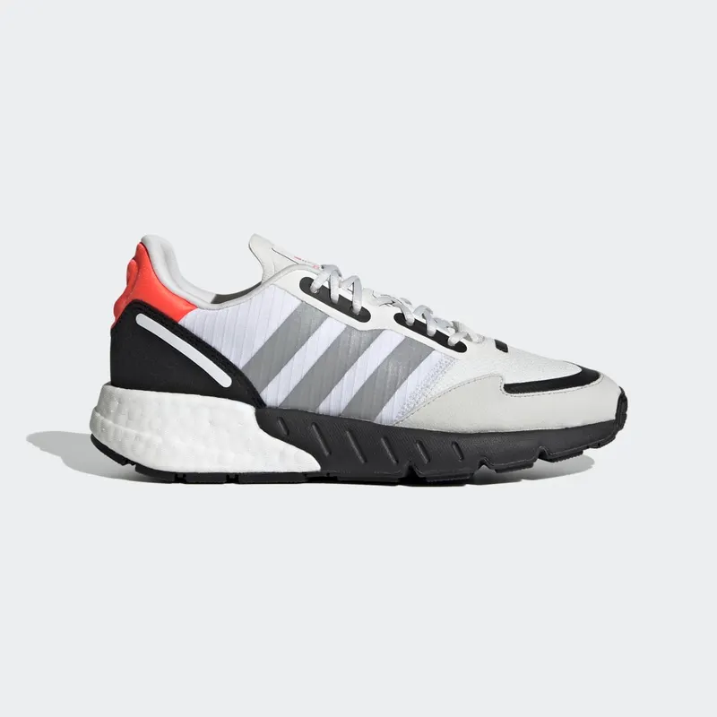 adidas ZX 2K Boost Crystal White / Silver Metallic / Core Black | FX6641