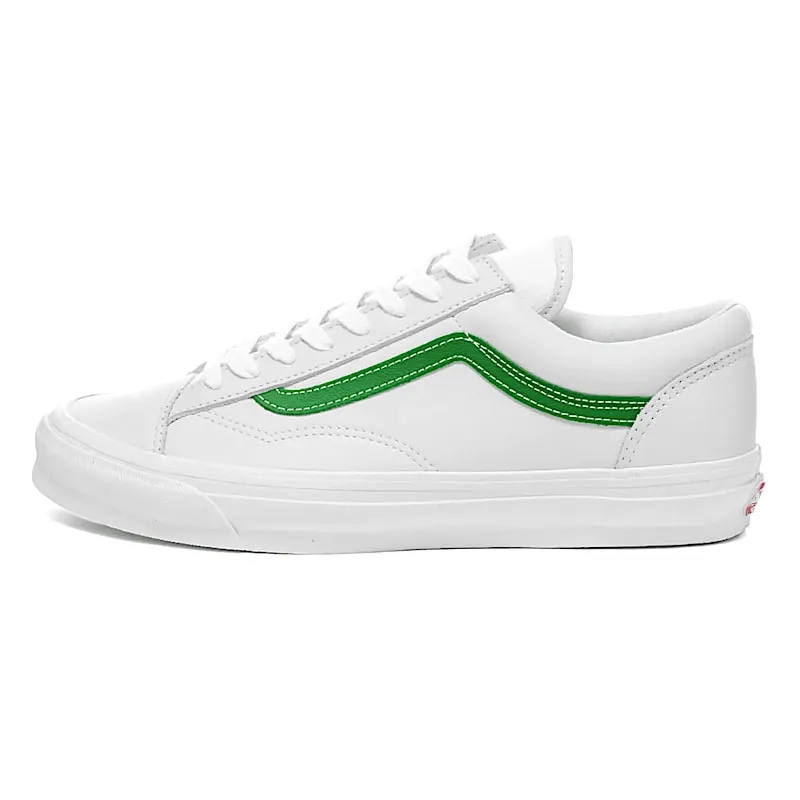 Vans Grey & Green OG Style 36 LX Sneakers “Grey/Green” | VN0A4BVE21C