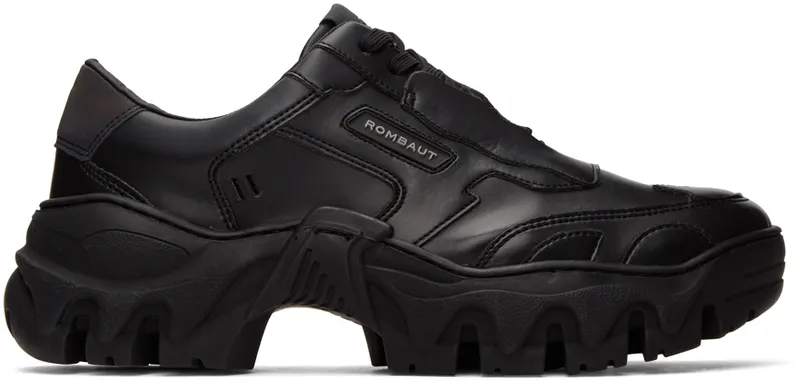 Rombaut Black Boccaccio II Low-Top Sneakers | W21-B-001