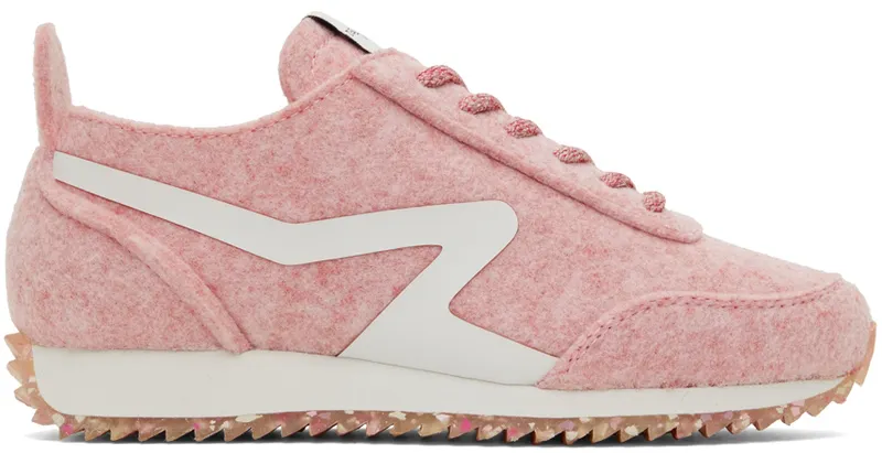 rag & bone Pink Retro Runner Sneakers | WFF21FF010OP10