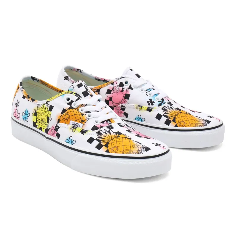 VANS Vans X Spongebob Authentic Schoenen Multicolour | VN0A5HZSZAS