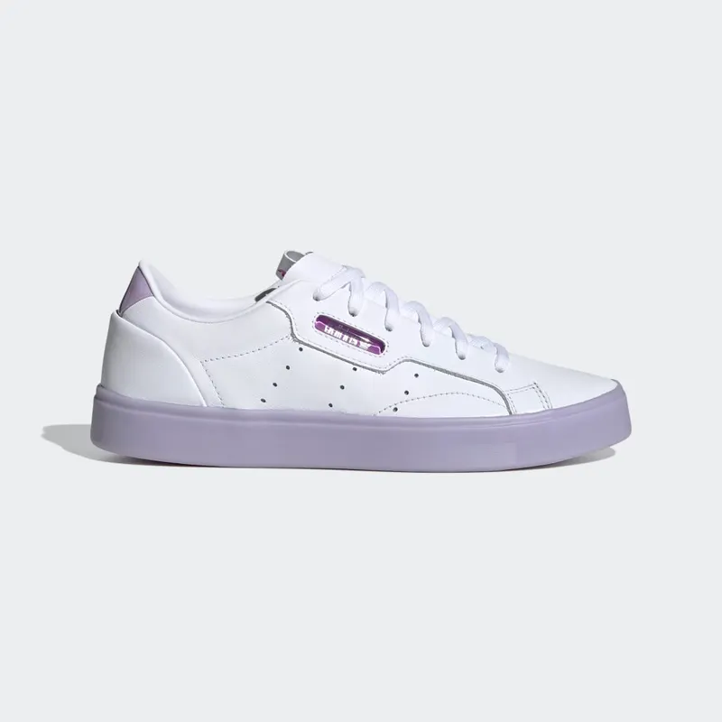 adidas adidas Sleek Cloud White / Bliss Purple / Shock Purple “Cloud White/Bliss/Purple/Shock Purple/Net” | FW3461