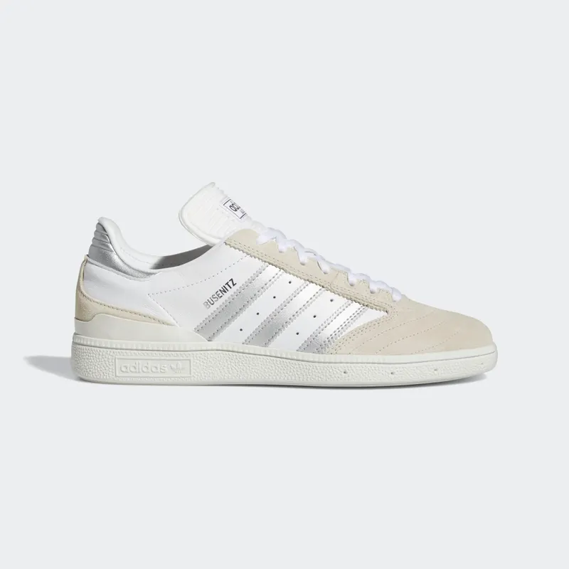 adidas Busenitz Crystal White / Silver Metallic / Cloud White “Crystal White/Silver Metallic/Cloud White/Net” | GY6900
