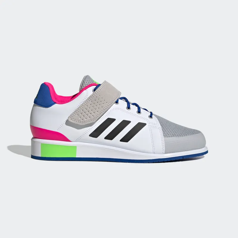 adidas Power Perfect 3 Tokyo Weightlifting Cloud White / Core Black / Team Solar Green | GZ1476