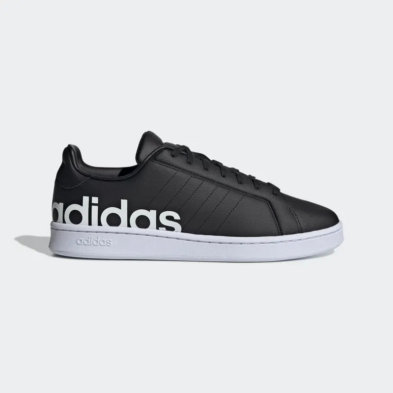 adidas Grand Court Base Beyond Core Black / Core Black / Cloud White | H04557