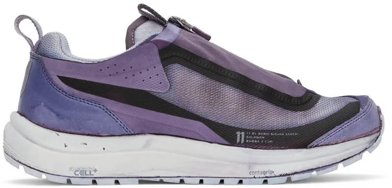 11 by Boris Bidjan Saberi Purple Salomon Edition Bamba 2 Low Sneakers | 11xS 190