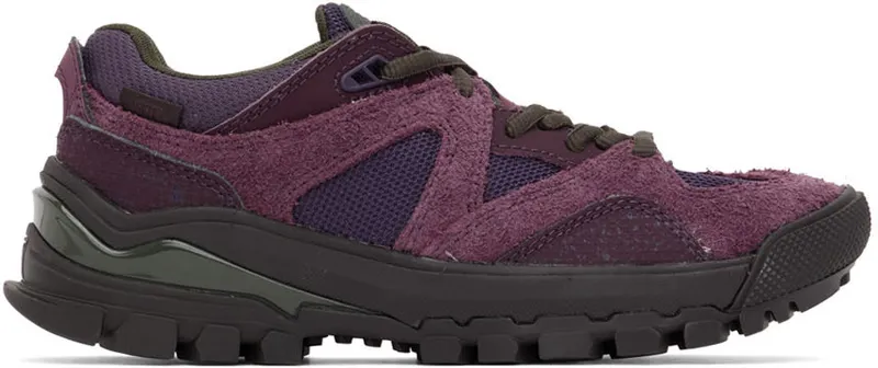 Vans Purple & Khaki Taka Hayashi Edition Vault The Amzn Trailh Sneakers “Purple/Khaki” | VN0A7Q5KBA3