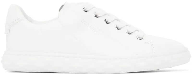 Jimmy Choo White Diamond Light Sneakers “White/light/light” | DIAMOND LIGHT