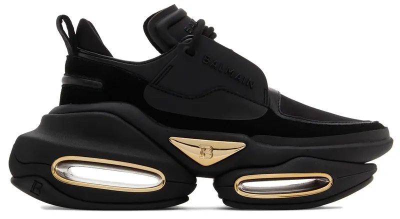 Balmain Black B-Bold Sneakers | XN1VI541LSLD