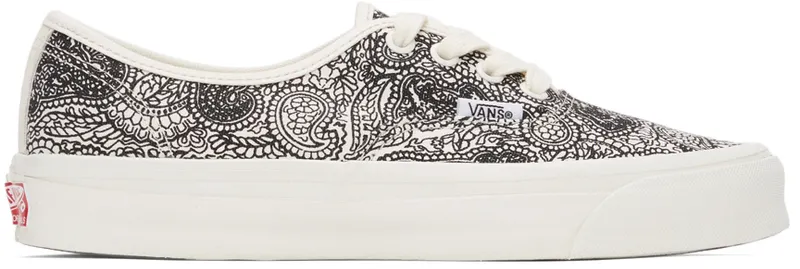 Vans Black & White Vault OG Style 48 LX Sneakers “Black/White” | VN0A4BV9B4L1