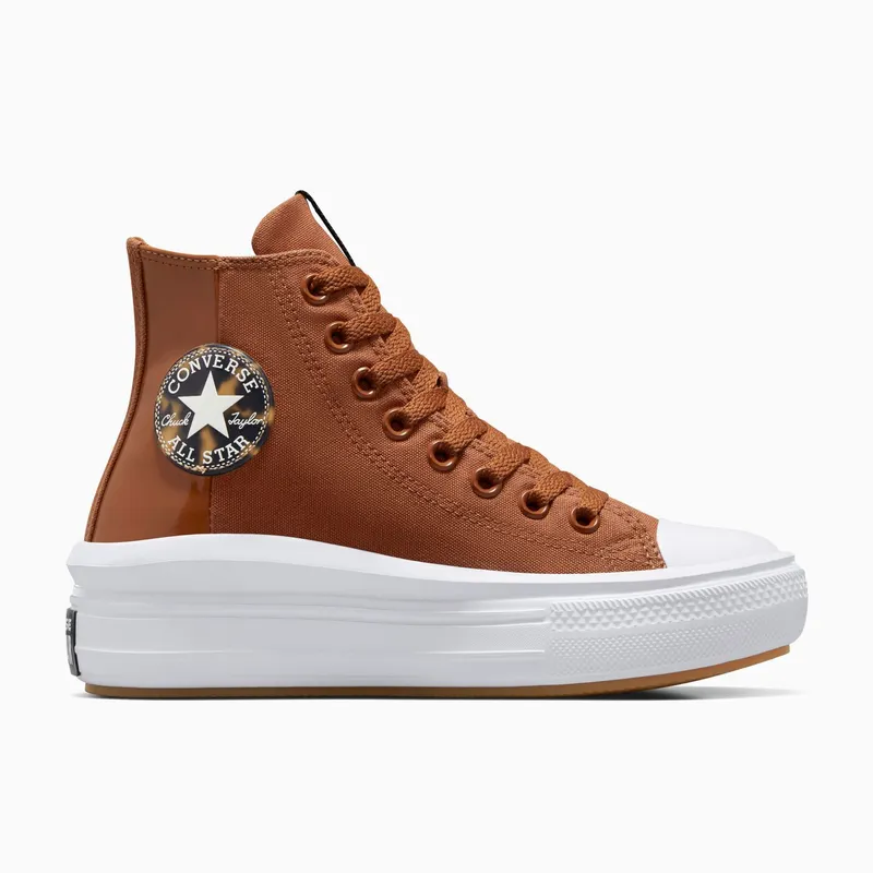 Converse Chuck Taylor All Star Move Platform Tortoise Tawny Owl/black/white “Black/White/Canvas” | A04673C