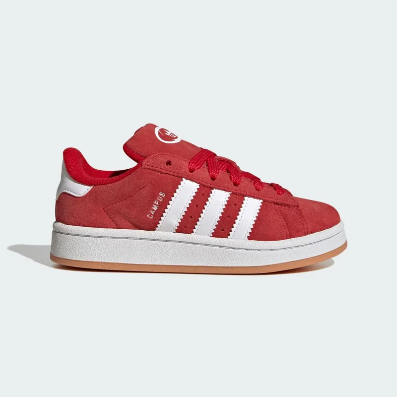 adidas Campus 00s Elastic Lace Kids Better Scarlet / Cloud White / Better Scarlet | JI4329