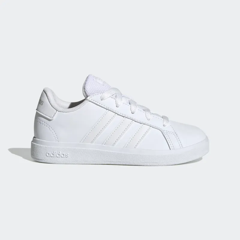 adidas Grand Court Lifestyle Tennis Lace-Up Cloud White / Cloud White / Grey One | FZ6158