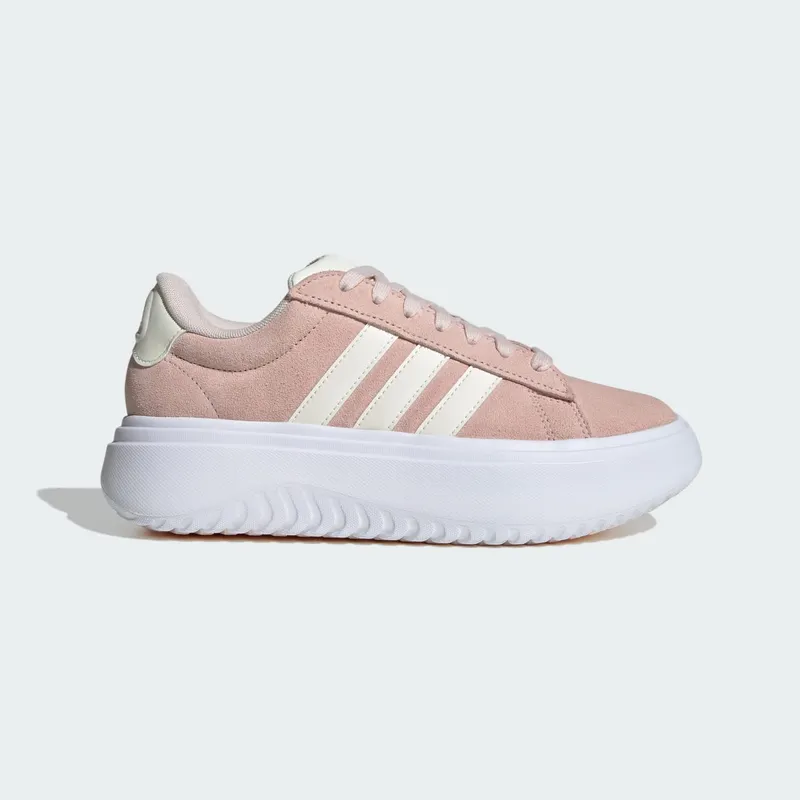 adidas Grand Court Platform Wonder Quartz / Off White / Cloud White | IE1104