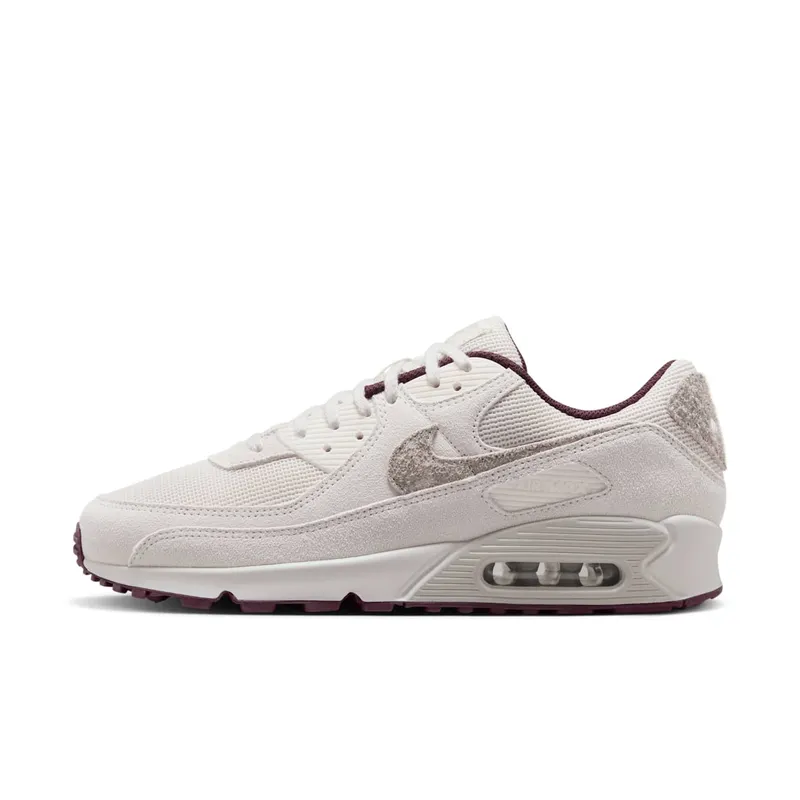Nike Air Max 90 PRM “Burgundy Crush” (phantom / phantom / light bone) – HQ1712-001 “Phantom/Light Bone/Burgundy Crush/Phantom” | HQ1712-001