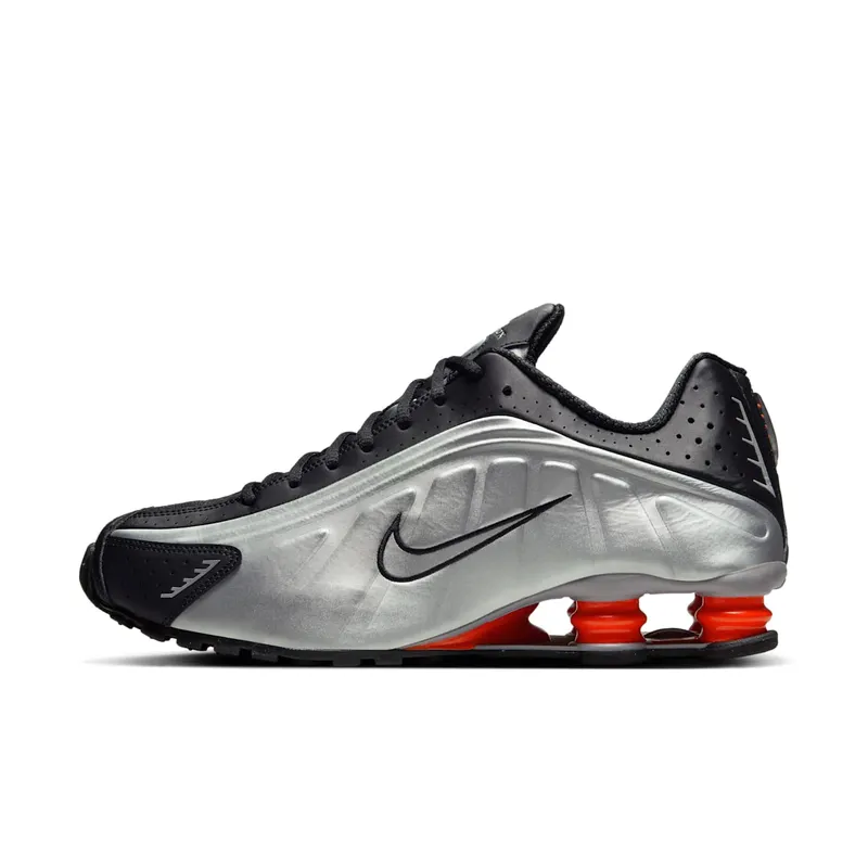 Nike Shox R4 (metallic silver / metallic silver / black) – HQ1988-002 “Metallic Silver/Red/Black” | HQ1988-002