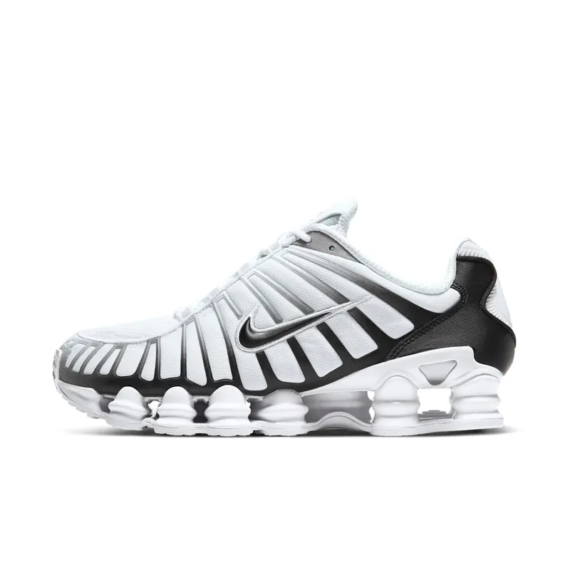 Nike Shox TL (white / black / mtlc platinum) – AV3595-102 “White/Platinum” | AV3595-102