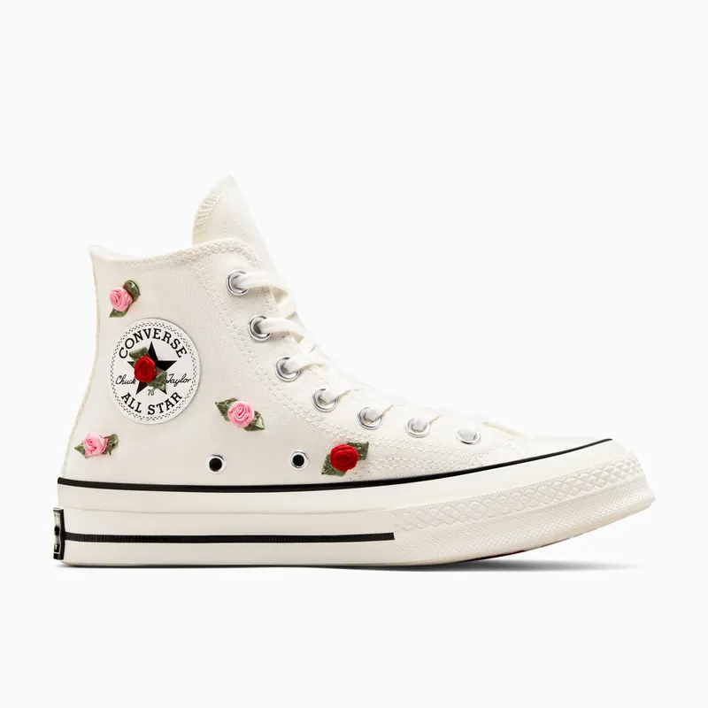 Converse Chuck 70 Valentine’s Day Egret/Red/Lt Jellyfish Jitter | A10637C