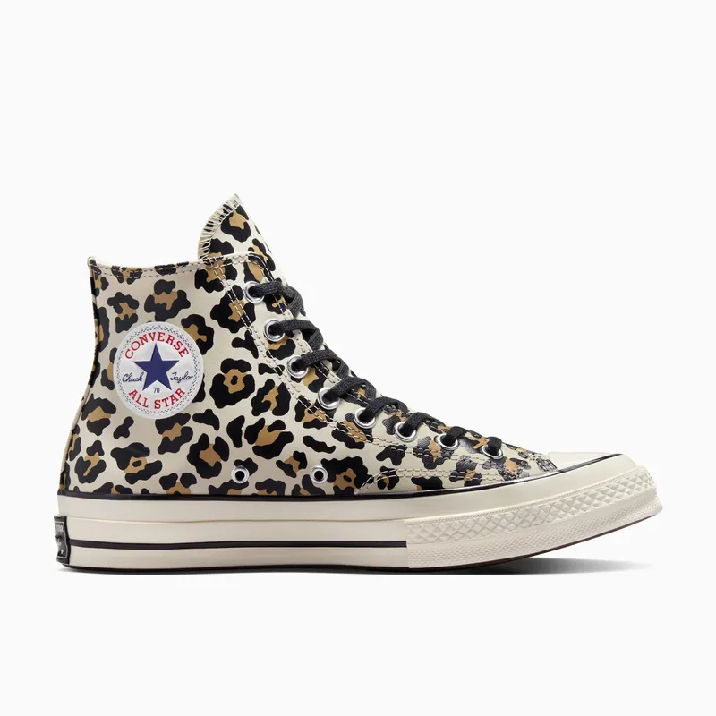 Converse Chuck 70 Hi “Glow In The Dark Leopard Print” “Glow/Leopard/EGRET/light/Black” | A13436C
