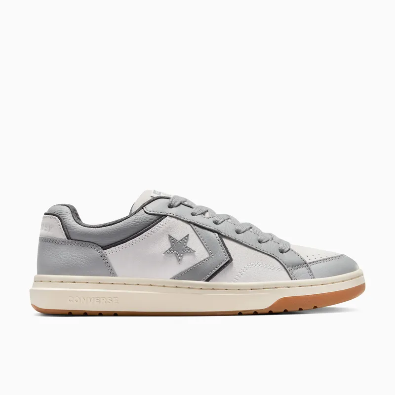Converse Pro Blaze Classic Leather & Suede Barely Grey/Natural Ivory | A14246C