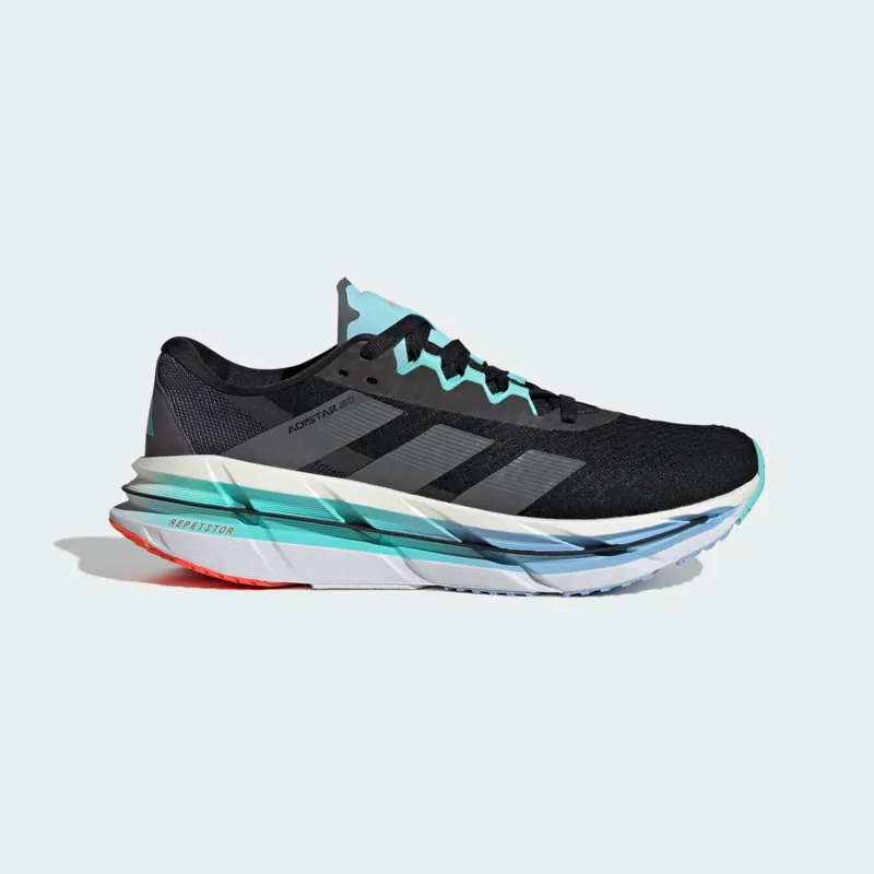 Adidas Adistar Byd Hardloopschoenen Core Black / Iron Metallic / Flash Aqua | JI1225