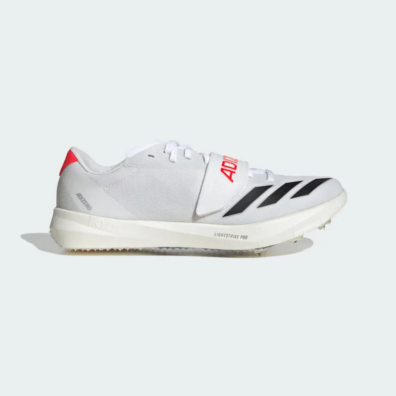 Adidas Adizero TJ/PV Track and Field Cloud White / Core Black / Lucid Red | IH5795