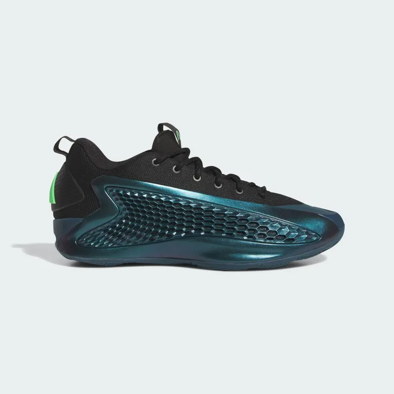 Adidas Anthony Edwards 1 Low Sportschoenen Arctic Night / Core Black / Screaming Green | JQ6135