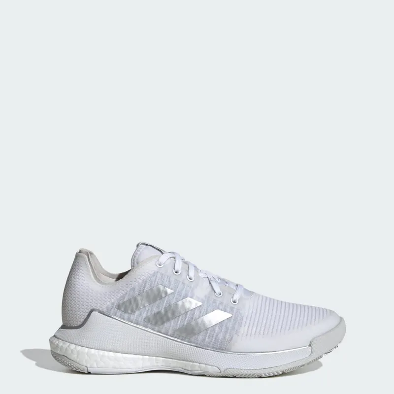 Adidas Crazyflight Volleybalschoenen Cloud White / Silver Metallic / Grey One | IG3970