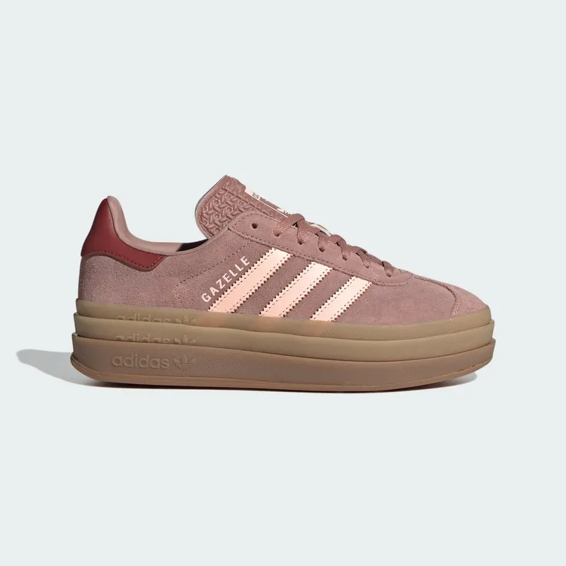 Adidas Gazelle Bold Warm Clay / Clear Orange / Preloved Ruby | JH9666