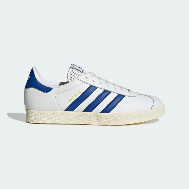 Adidas Gazelle Core White / Royal Blue / Cream White | JH5398
