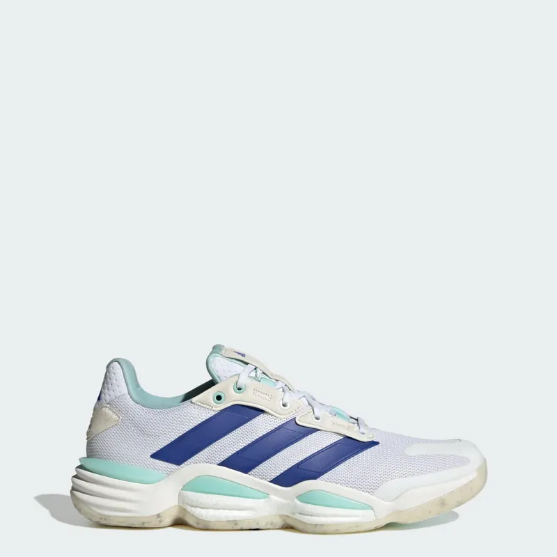 Adidas Stabil 16 Indoor Cloud White / Lucid Blue / Semi Flash Aqua | IE1084