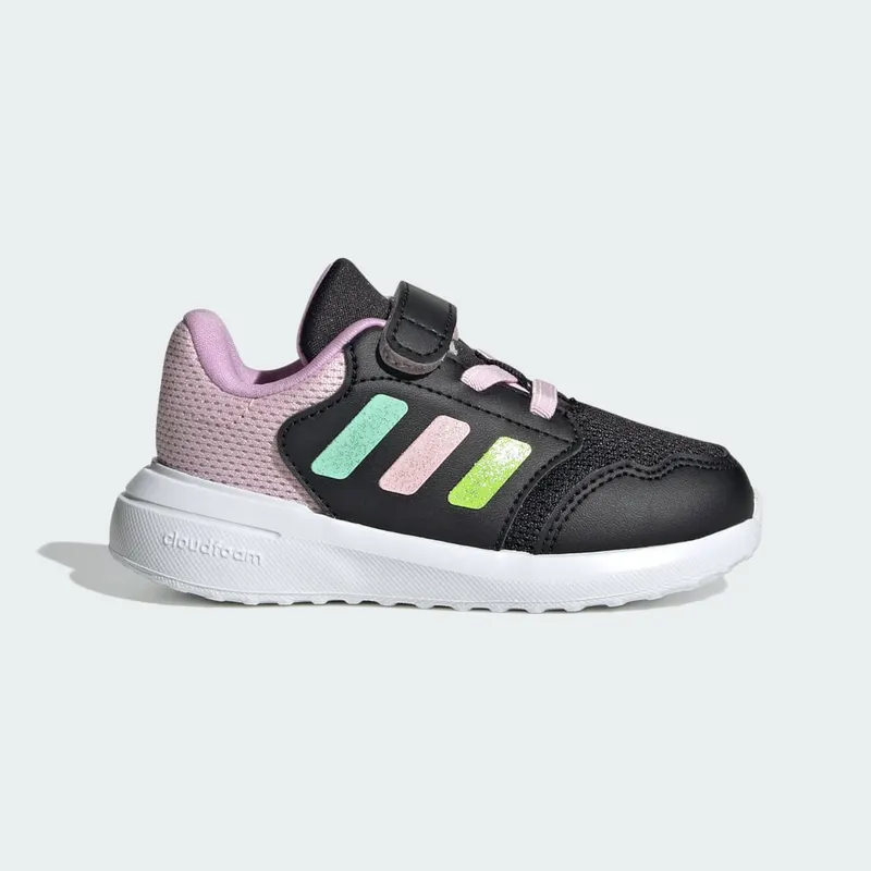 Adidas Tensaur Run 3.0 Kids Core Black / Clear Mint / Clear Pink | IH1047