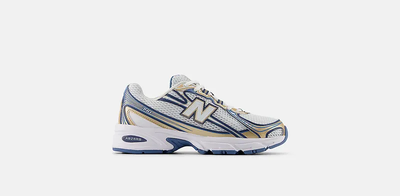 New Balance U740HB2 (heron blue / vintage indigo / gold metallic / sea salt) – U740HB2 | U740HB2
