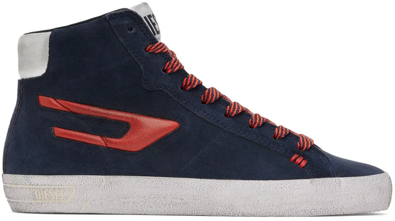 Diesel Blue S-Leroji X Mid Sneakers | Y02970P3703