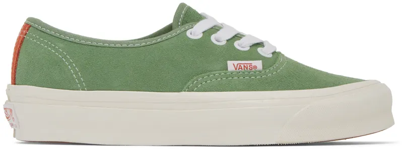 Vans Green OG Authentic LX Sneakers “Suede / Loden” | VN0A4BV9LDN1