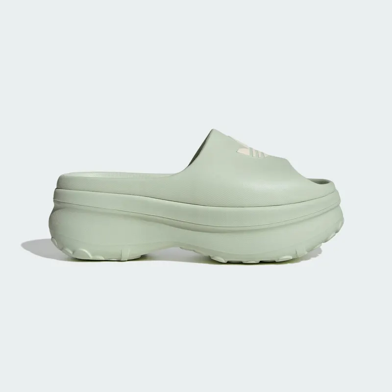 Adidas Adifom Stan Slippers Linen Green / Wonder White / Wonder White | JH7467
