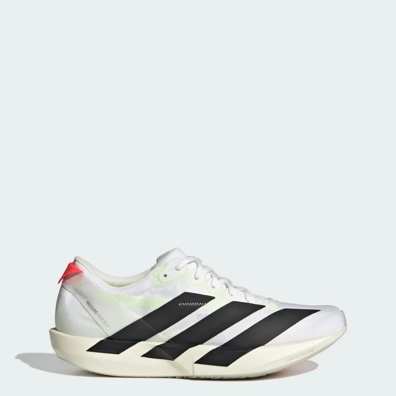 Adidas Adizero Adios 9 Hardloopschoenen Cloud White / Core Black / Lucid Red | IF9418