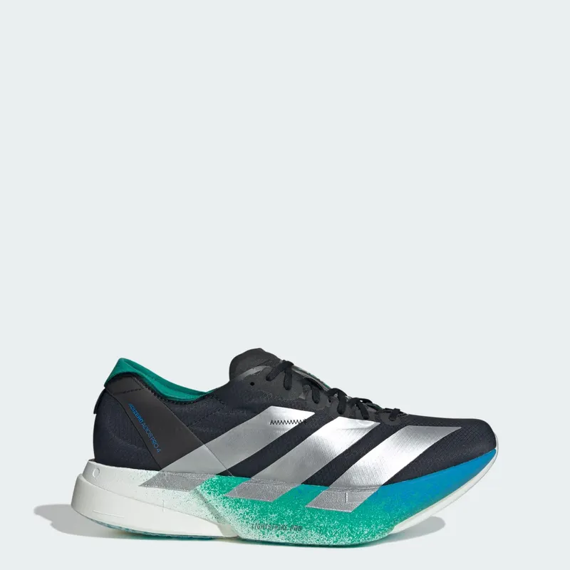 Adidas Adizero Adios Pro 4 Core Black / Matte Silver / Glory Green “Core Black/Matte Silver/Green” | JR6365