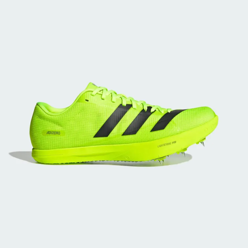 Adidas Adizero Ver-springschoenen Lucid Lemon / Core Black / Silver Metallic | IH5797