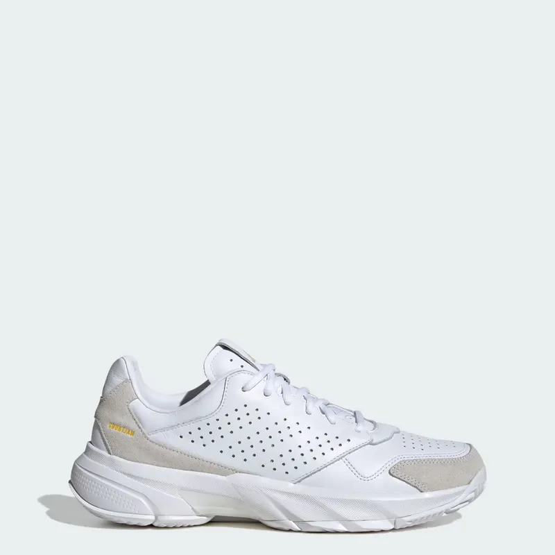 Adidas Courtjam Control 3 Premium Tennisschoenen Cloud White / Cloud White / Cloud White | JI4235