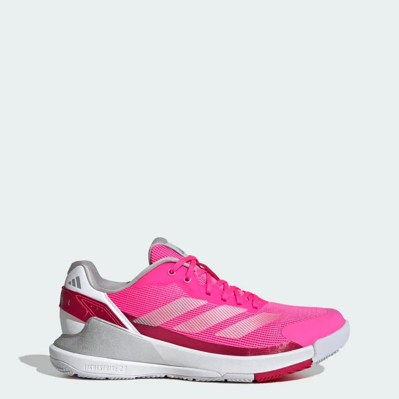 Adidas Crazyquick Lightstrike Padelschoenen Lucid Pink / Silver Metallic / Lucid Red | IH3395