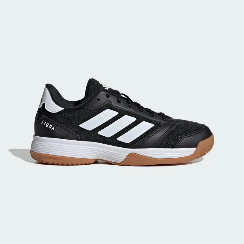 Adidas Ligra 8 Indoor Kids Core Black / Cloud White / Core Black | JR0744