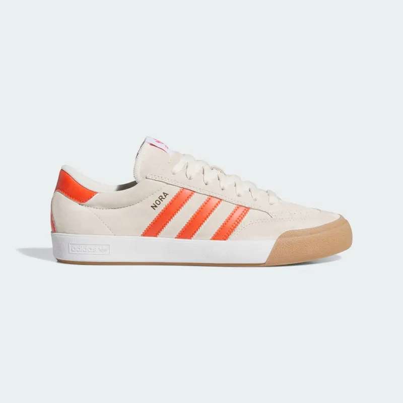 Adidas Nora Wonder White / Orange / Gum | JP5652
