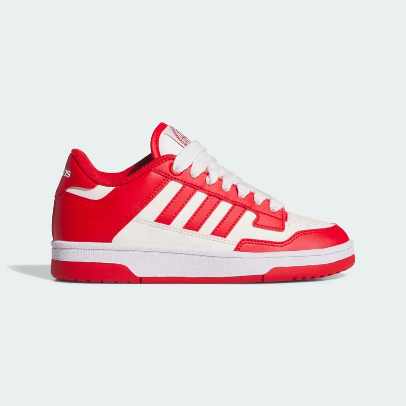 Adidas Rapid Court Low Team Collegiate Red / Cloud White / Cloud White | JR0164